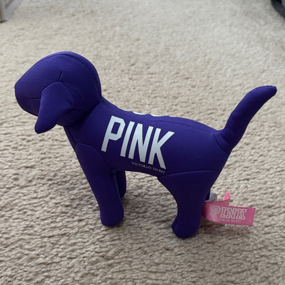 Victoria's Secret PINK 1986 collectible dog purple
